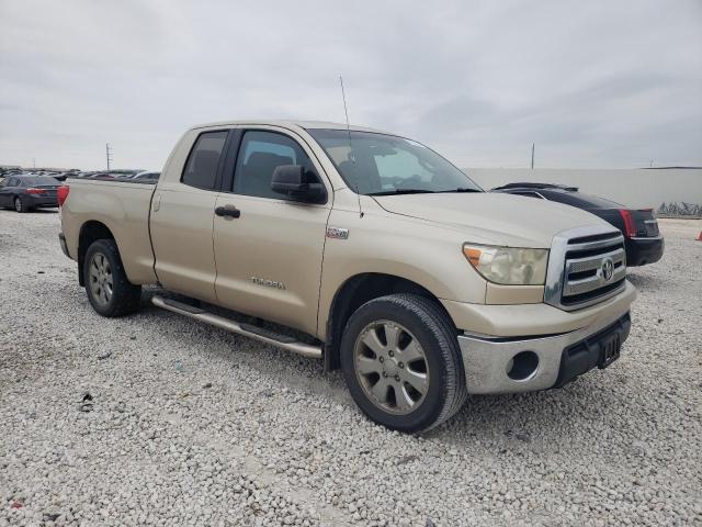 5TFRY5F15AX095435 - 2010 TOYOTA TUNDRA DOUBLE CAB SR5 BEIGE photo 4