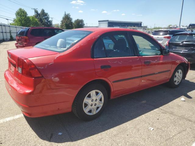 1HGES16365L005346 - 2005 HONDA CIVIC DX VP Qırmızı foto 3