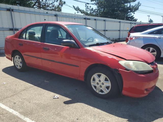 1HGES16365L005346 - 2005 HONDA CIVIC DX VP Qırmızı foto 4