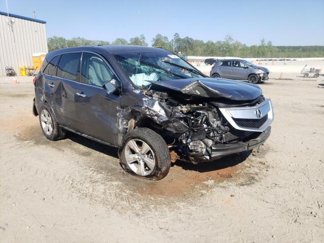 2HNYD2H61AH525846 - 2010 ACURA MDX TECHNOLOGY GRAY photo 4