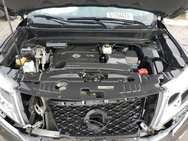 5N1AR2MM8FC670658 - 2015 NISSAN PATHFINDER S GRAY photo 11