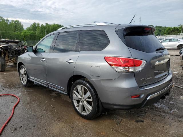 5N1AR2MM8FC670658 - 2015 NISSAN PATHFINDER S GRAY photo 2