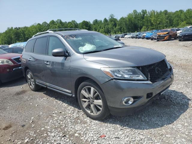 5N1AR2MM8FC670658 - 2015 NISSAN PATHFINDER S GRAY photo 4