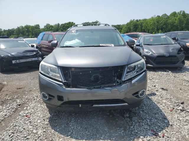 5N1AR2MM8FC670658 - 2015 NISSAN PATHFINDER S GRAY photo 5