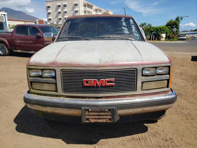 2GTEK19KXK1556866 - 1989 GMC SIERRA K1500 BURGUNDY photo 5