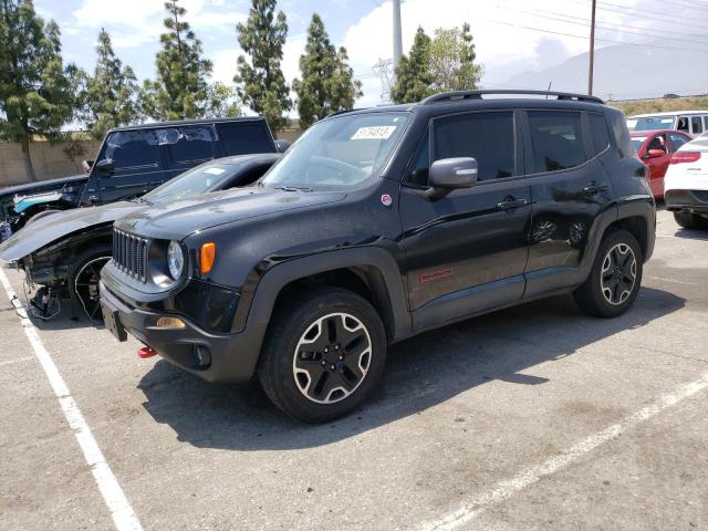 ZACCJBCBXHPE89869 - 2017 JEEP RENEGADE TRAILHAWK BLACK photo 1