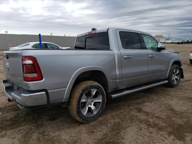 1C6SRFJT2KN863020 - 2019 RAM 1500 LARAMIE SILVER photo 3