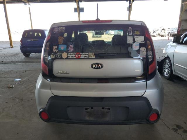 KNDJP3A58E7703274 - 2014 KIA SOUL + SILVER photo 6