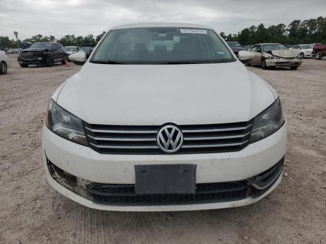 1VWBH7A39CC084600 - 2012 VOLKSWAGEN PASSAT SE WHITE photo 5