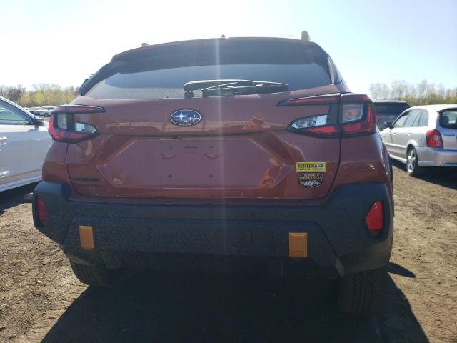 4S4GUHU64R3733434 - 2024 SUBARU CROSSTREK WILDERNESS ORANGE photo 6