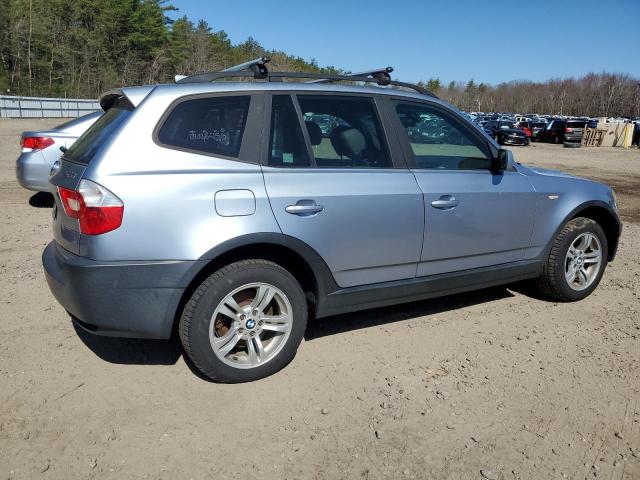 WBXPA934X5WD02906 - 2005 BMW X3 3.0I SILVER photo 3