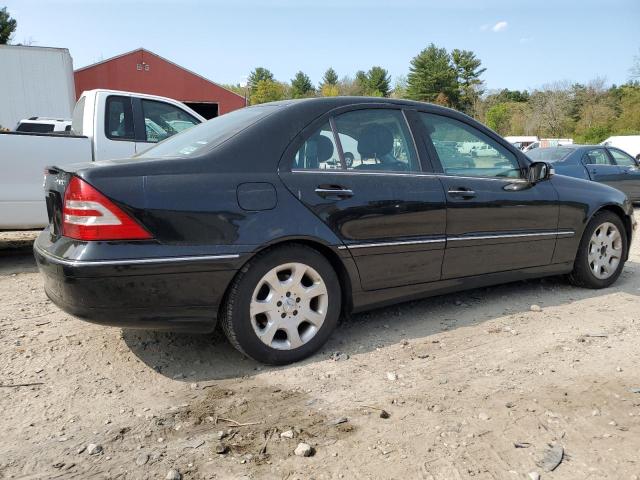 WDBRF92HX6F742777 - 2006 MERCEDES-BENZ C 280 4MATIC BLACK photo 3