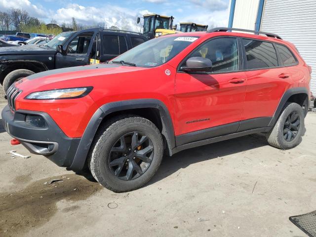 1C4PJMBB8HW666548 - 2017 JEEP CHEROKEE TRAILHAWK Qırmızı foto 1
