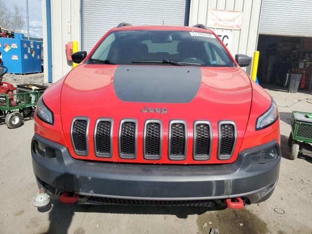 1C4PJMBB8HW666548 - 2017 JEEP CHEROKEE TRAILHAWK Qırmızı foto 5