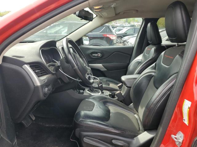 1C4PJMBB8HW666548 - 2017 JEEP CHEROKEE TRAILHAWK Qırmızı foto 7