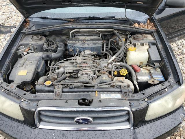 JF1SG65613H733884 - 2003 SUBARU FORESTER 2.5XS შავი ფოტო 11