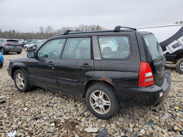 JF1SG65613H733884 - 2003 SUBARU FORESTER 2.5XS შავი ფოტო 2