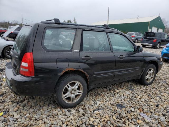 JF1SG65613H733884 - 2003 SUBARU FORESTER 2.5XS შავი ფოტო 3