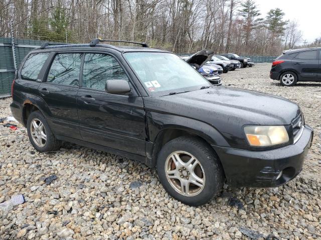 JF1SG65613H733884 - 2003 SUBARU FORESTER 2.5XS BLACK photo 4