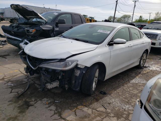 1C3CCCCB6FN739750 - 2015 CHRYSLER 200 C WHITE photo 1