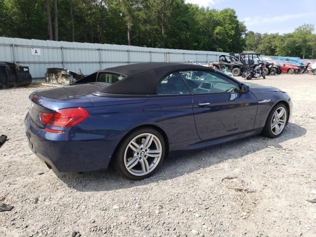 WBAYP5C59EDZ27952 - 2014 BMW 640 XI BLUE photo 3