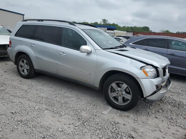 4JGBF71E57A223810 - 2007 MERCEDES-BENZ GL 450 4MATIC SILVER photo 4