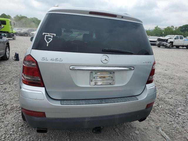 4JGBF71E57A223810 - 2007 MERCEDES-BENZ GL 450 4MATIC SILVER photo 6