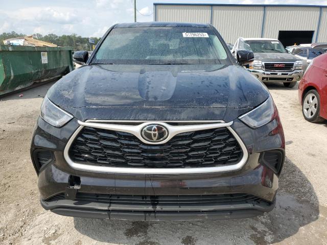 5TDCZRAH3MS034500 - 2021 TOYOTA HIGHLANDER L BLACK photo 5