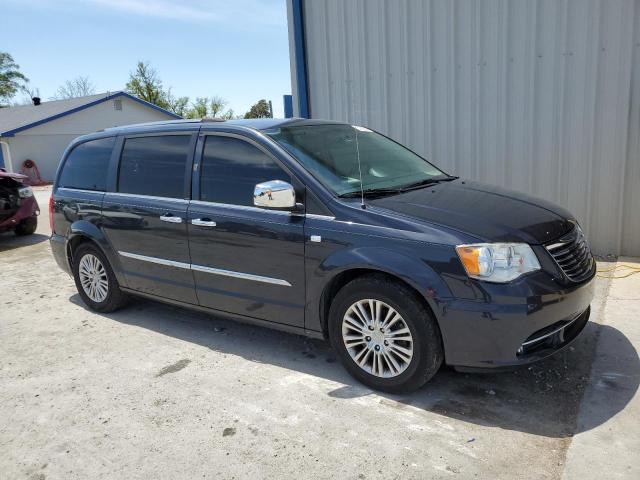 2C4RC1CG3ER248530 - 2014 CHRYSLER TOWN & COU TOURING L GREEN photo 4