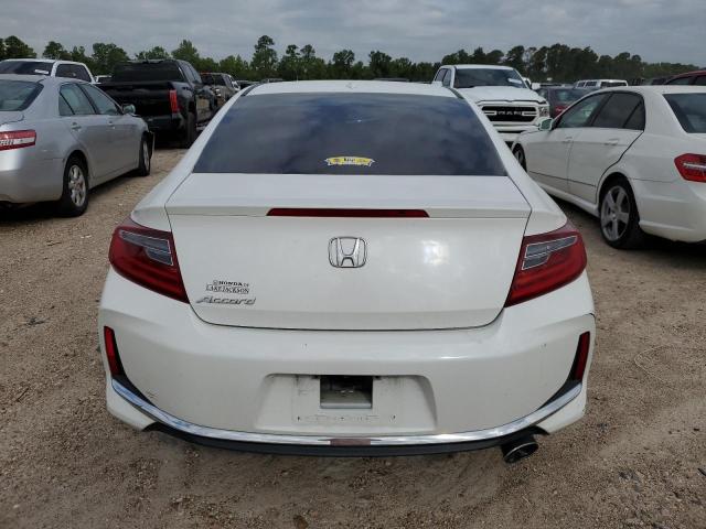 1HGCT1B84GA000392 - 2016 HONDA ACCORD EXL WHITE photo 6