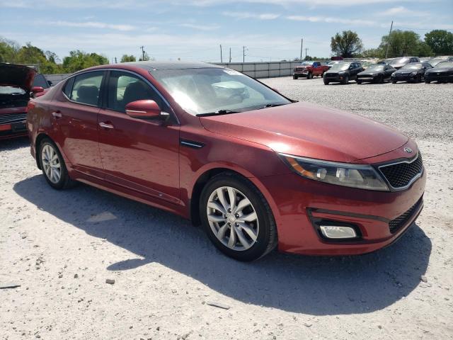 5XXGN4A71FG451061 - 2015 KIA OPTIMA EX RED photo 4