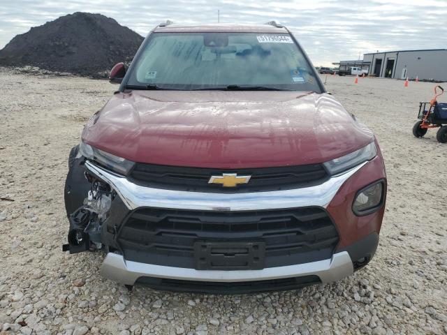 KL79MPSL4NB064448 - 2022 CHEVROLET TRAILBLAZE LT RED photo 5