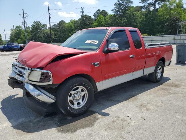 1FTRX17W6YNB19446 - 2000 FORD F150 RED photo 1