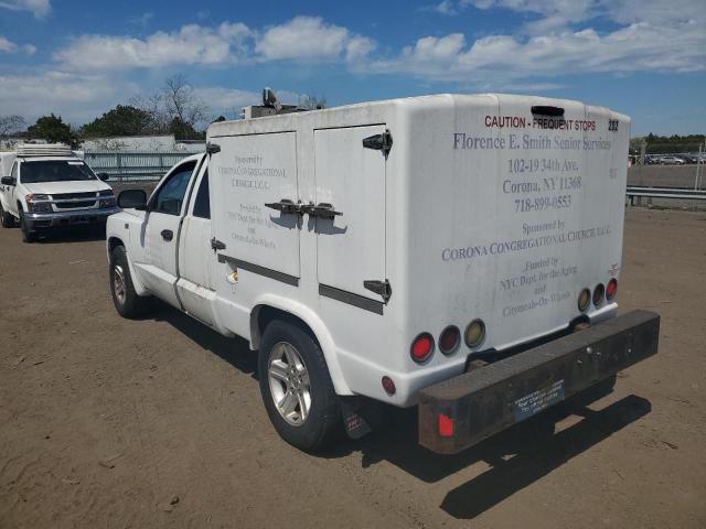 1D7RW3BP1BS686080 - 2011 DODGE DAKOTA SLT WHITE photo 2