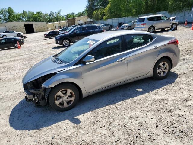 5NPDH4AE5FH580126 - 2015 HYUNDAI ELANTRA SE GRAY photo 1