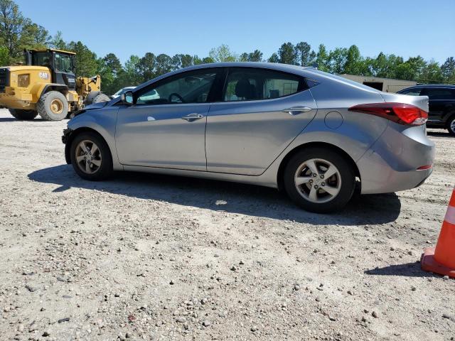 5NPDH4AE5FH580126 - 2015 HYUNDAI ELANTRA SE GRAY photo 2