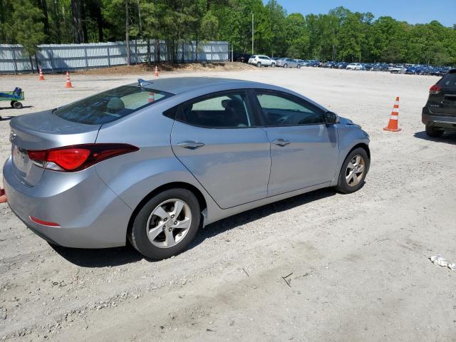 5NPDH4AE5FH580126 - 2015 HYUNDAI ELANTRA SE GRAY photo 3