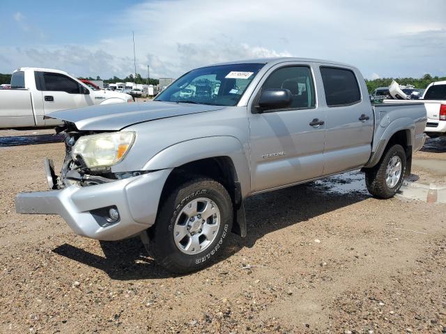 5TFJU4GN9EX060987 - 2014 TOYOTA TACOMA DOUBLE CAB PRERUNNER SILVER photo 1