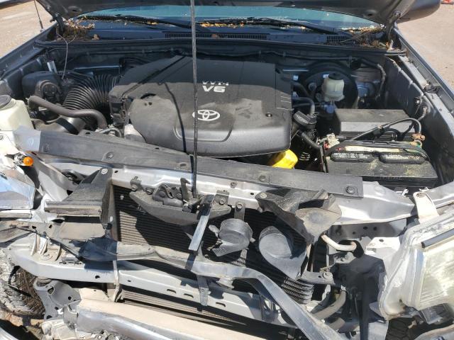 5TFJU4GN9EX060987 - 2014 TOYOTA TACOMA DOUBLE CAB PRERUNNER SILVER photo 11