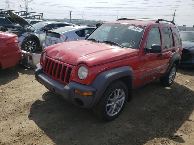 2002 JEEP LIBERTY SPORT, 