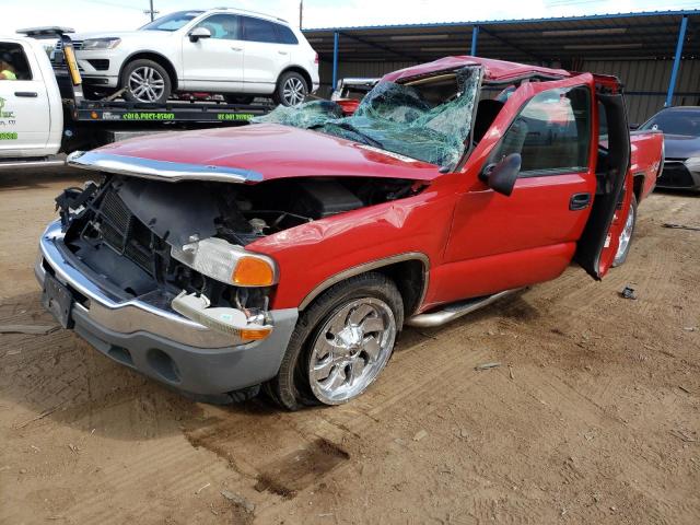 2GTEK19B051307366 - 2005 GMC NEW SIERRA K1500 RED photo 1