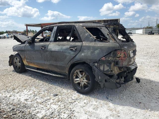 4JGDA5HB1EA300418 - 2014 MERCEDES-BENZ ML 350 4MATIC WHITE photo 2