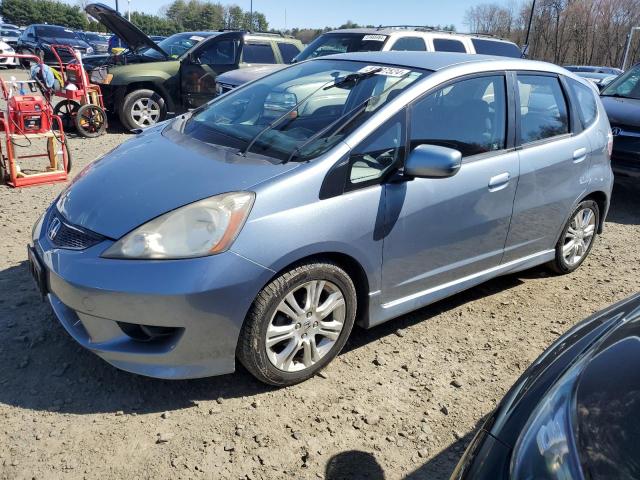 JHMGE8H58BC013884 - 2011 HONDA FIT SPORT BLUE photo 1