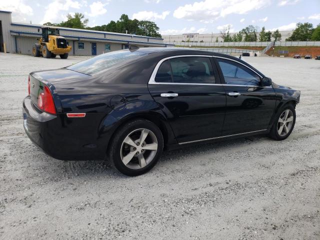 1G1ZC5E01CF368735 - 2012 CHEVROLET MALIBU 1LT BLACK photo 3