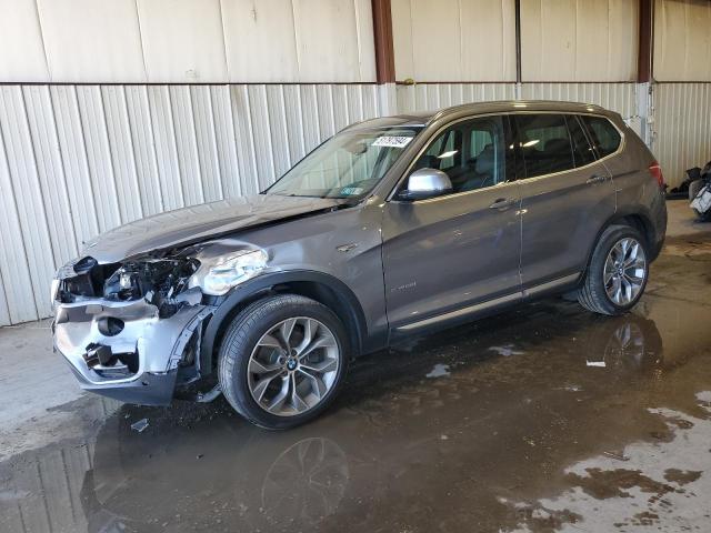 5UXWX9C39H0T19956 - 2017 BMW X3 XDRIVE28I GRAY photo 1