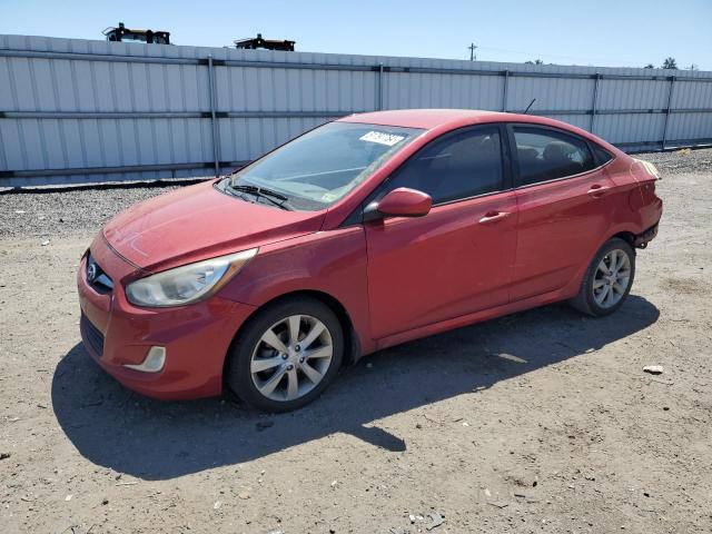 KMHCU4AE8DU419310 - 2013 HYUNDAI ACCENT GLS RED photo 1