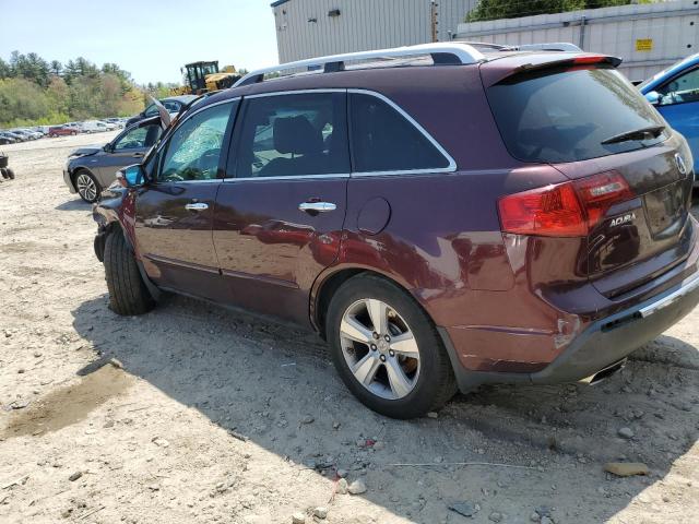 2HNYD2H63AH526805 - 2010 ACURA MDX TECHNOLOGY RED photo 2