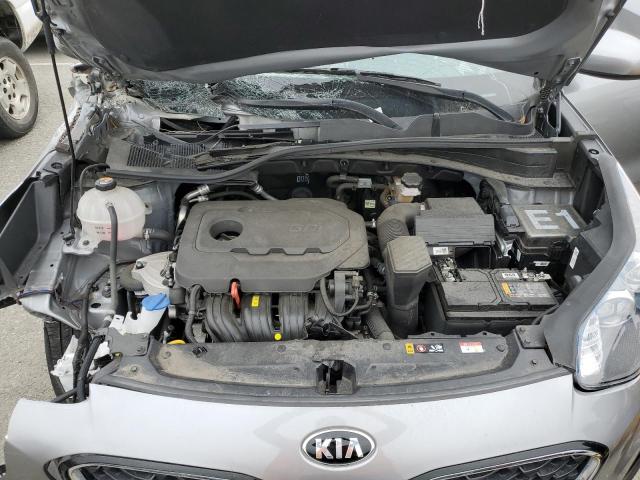 KNDPM3AC9M7916587 - 2021 KIA SPORTAGE LX SILVER photo 11