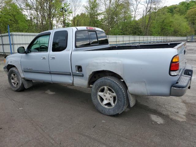 5TBBT441XYS002513 - 2000 TOYOTA TUNDRA ACCESS CAB 银色 照片 2