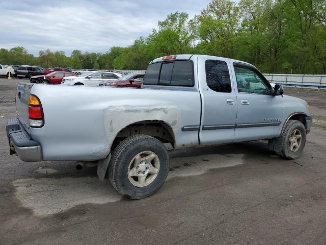 5TBBT441XYS002513 - 2000 TOYOTA TUNDRA ACCESS CAB 银色 照片 3
